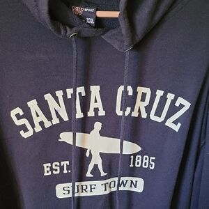 MV Sport Santa Cruz Surf Town Navy Hoodie